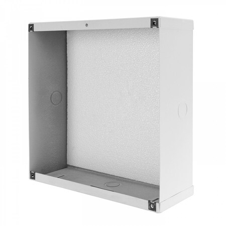 Quam Recessed Mount Enclosure For Square Baffles Assemblies, 3.75In ES-8S